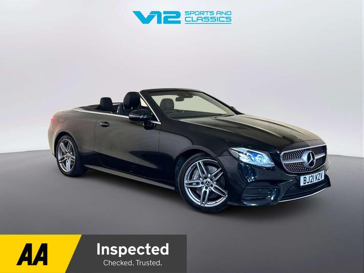 Mercedes-Benz E Class 2.9 E400d AMG Line (Premium) Cabriolet G-Tronic+ 4MATIC Euro 6 (s/s) 2dr