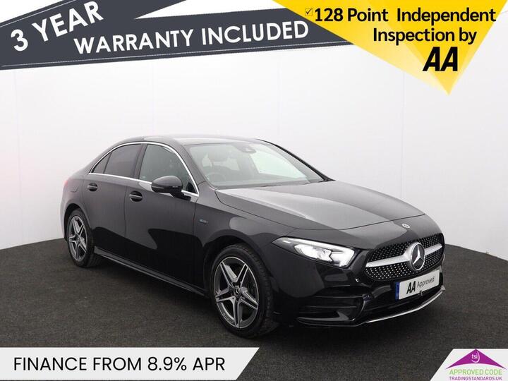 Mercedes-Benz A-CLASS 1.3 A250e 15.6kWh AMG Line 8G-DCT Euro 6 (s/s) 4dr Mercedes-Benz A-CLASS 1.3 A250e 15.6kWh AMG Line 8G-DCT Euro 6 (s/s) 4dr