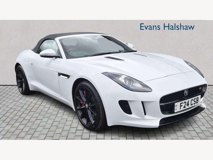 Jaguar F-TYPE CONVERTIBLE 3.0 V6 S Auto Euro 5 (s/s) 2dr Jaguar F-TYPE CONVERTIBLE 3.0 V6 S Auto Euro 5 (s/s) 2dr