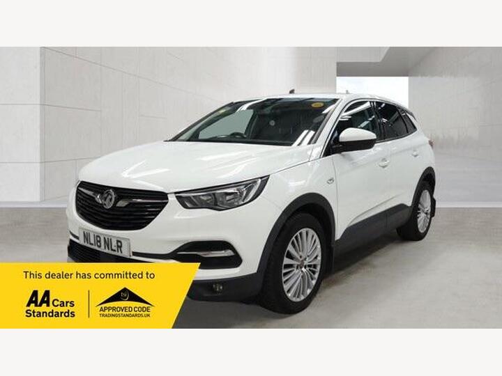 Vauxhall Grandland X 1.2 Turbo Sport Nav Euro 6 (s/s) 5dr
