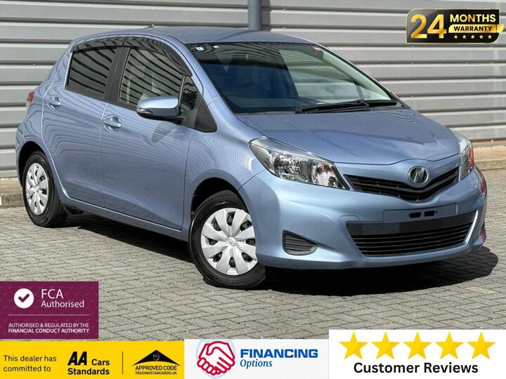 Toyota Yaris 2014- Baby Blue| White Interior| 1000cc