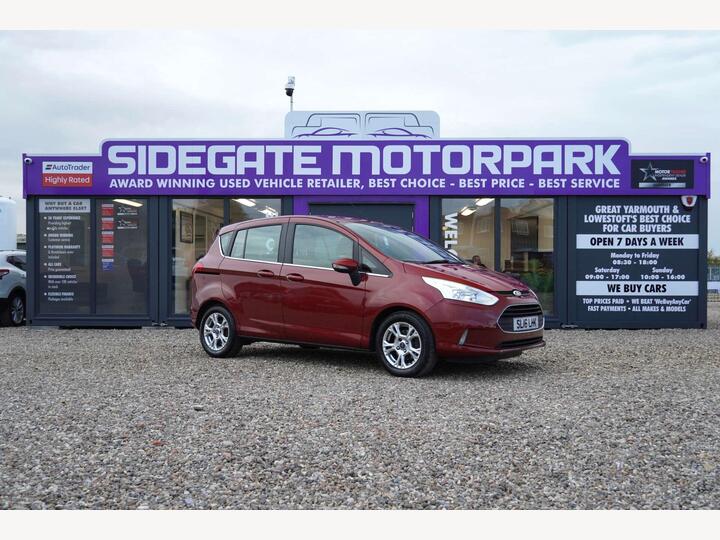 Ford B-MAX 1.5 TDCi Zetec Euro 6 (s/s) 5dr