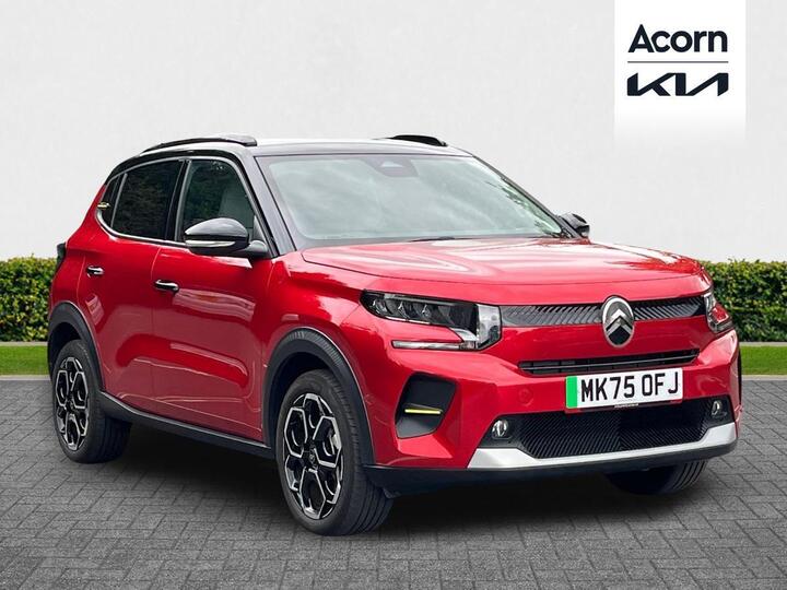 Citroen E-C3 Standard Range 44kWh MAX Auto 5dr (11kW Charger)
