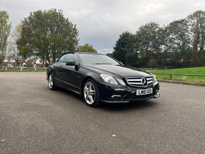 Mercedes-Benz E Class 3.0 E350 CDI V6 BlueEfficiency Sport Cabriolet G-Tronic Euro 5 2dr