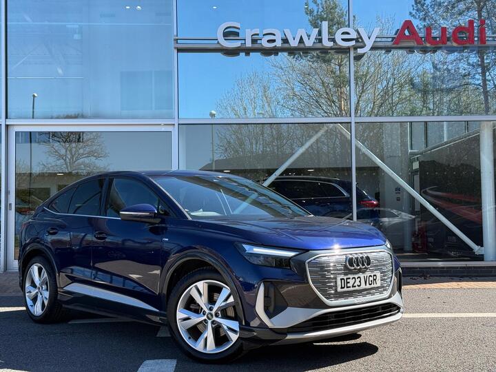 Audi Q4 E-tron 35 S Line Sportback Auto 5dr 55kWh