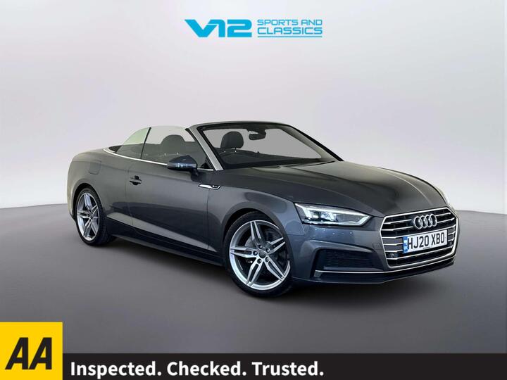Audi A5 Cabriolet 2.0 TDI 40 S Line S Tronic Euro 6 (s/s) 2dr Audi A5 Cabriolet 2.0 TDI 40 S Line S Tronic Euro 6 (s/s) 2dr