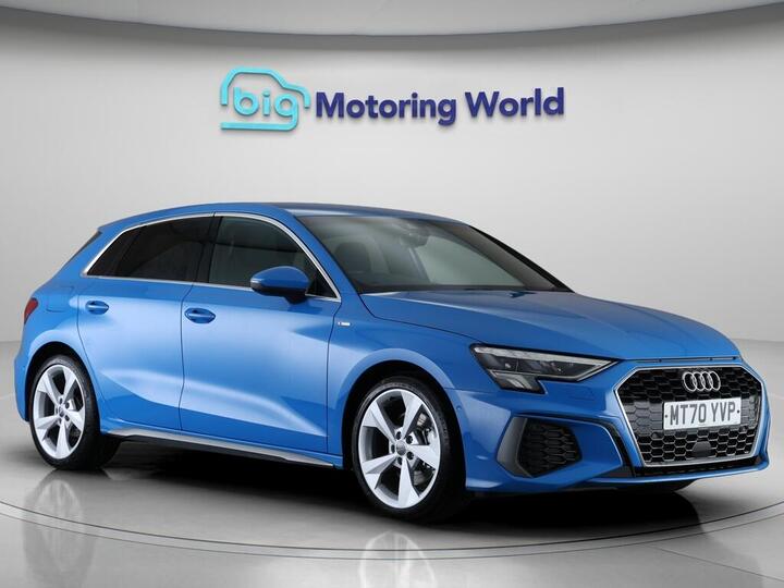 Audi A3 1.0 TFSI 30 S Line Sportback Euro 6 (s/s) 5dr