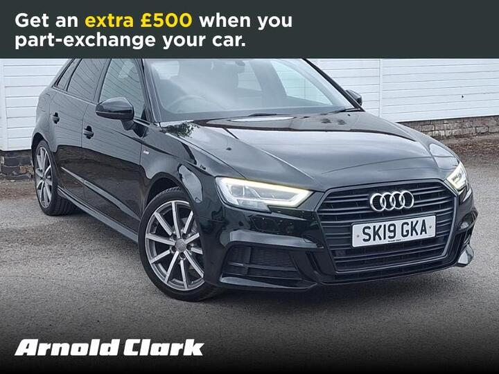 Audi A3 1.0 TFSI 30 Black Edition Sportback Euro 6 (s/s) 5dr