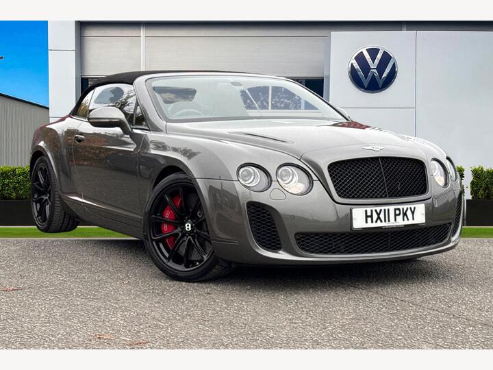 Bentley Continental 6.0 FlexFuel GTC Supersports Auto 4WD Euro 5 2dr Bentley Continental 6.0 FlexFuel GTC Supersports Auto 4WD Euro 5 2dr