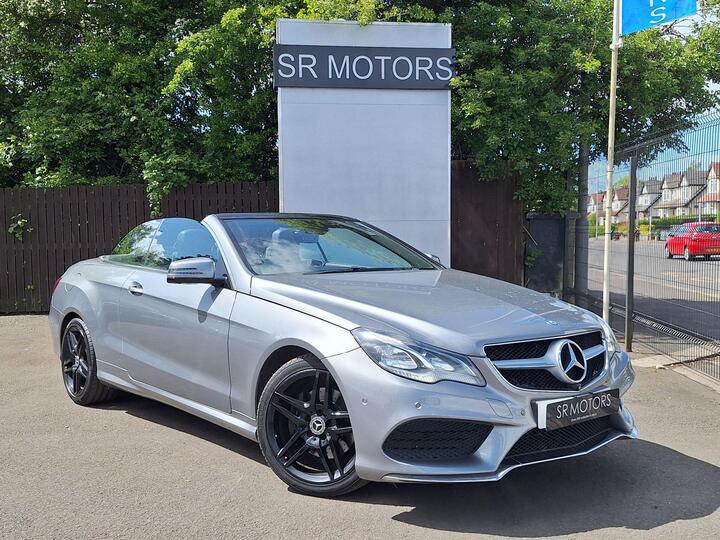 Mercedes-Benz E Class 2.1 E220 CDI AMG Sport Cabriolet G-Tronic+ Euro 5 (s/s) 2dr Mercedes-Benz E Class 2.1 E220 CDI AMG Sport Cabriolet G-Tronic+ Euro 5 (s/s) 2dr