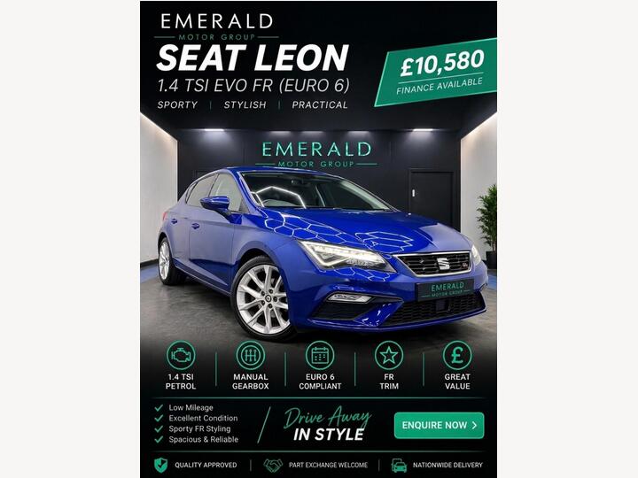 SEAT Leon 1.4 TSI FR Technology Euro 6 (s/s) 5dr