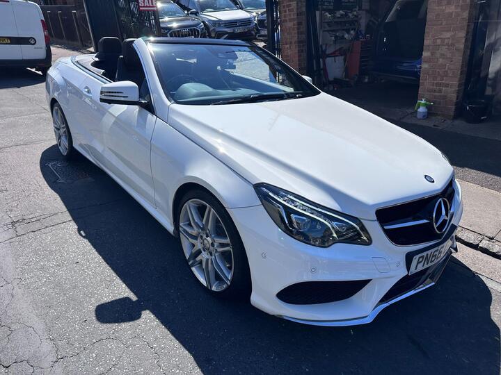 Mercedes-Benz E Class 3.0 E350d V6 AMG Line Edition (Premium) Cabriolet G-Tronic+ Euro 6 (s/s) 2dr