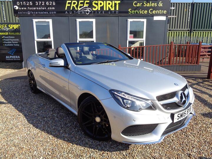 Mercedes-Benz E Class 2.1 E250 CDI AMG Line (Premium) Cabriolet G-Tronic+ Euro 5 (s/s) 2dr Mercedes-Benz E Class 2.1 E250 CDI AMG Line (Premium) Cabriolet G-Tronic+ Euro 5 (s/s) 2dr