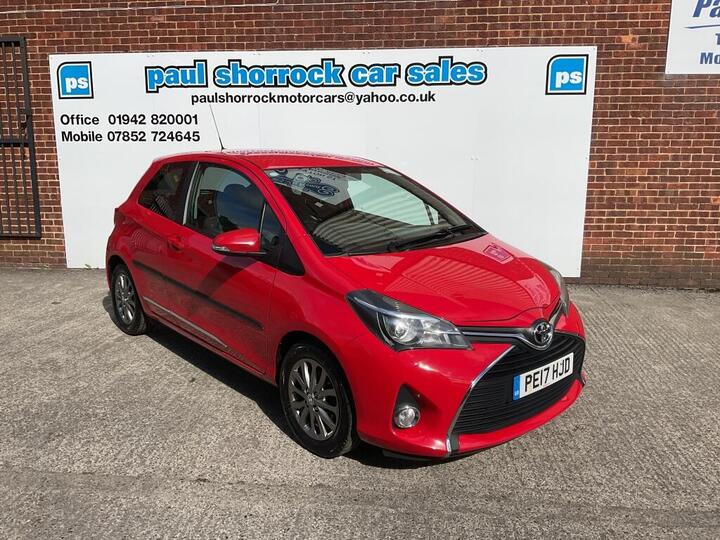Toyota YARIS HATCHBACK 1.0 VVT-i Icon Euro 6 3dr