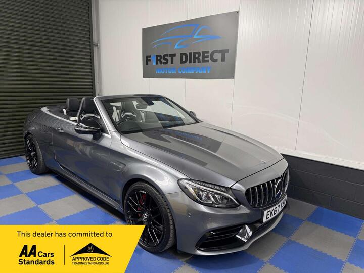 Mercedes-Benz C-CLASS 4.0 C63 V8 BiTurbo AMG S (Premium) Cabriolet SpdS MCT Euro 6 (s/s) 2dr Mercedes-Benz C-CLASS 4.0 C63 V8 BiTurbo AMG S (Premium) Cabriolet SpdS MCT Euro 6 (s/s) 2dr