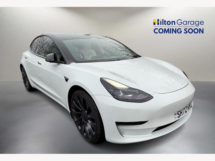 Tesla Model 3 (Dual Motor) Performance Auto 4WDE 4dr (Performance Upgrade)