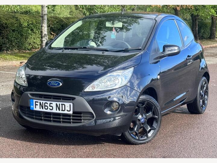 Ford Ka 1.2 Zetec Black Edition Euro 6 (s/s) 3dr