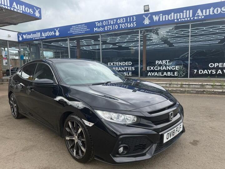 Honda CIVIC 1.0 VTEC Turbo SR CVT Euro 6 (s/s) 5dr