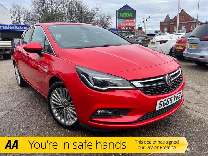 Vauxhall ASTRA 1.4i Turbo Elite Nav Euro 6 5dr