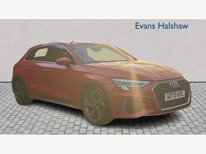 Audi A3 1.0 TFSI 30 S Line Sportback S Tronic Euro 6 (s/s) 5dr