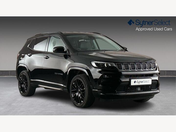 Jeep COMPASS 1.3 GSE T4 11.4kWh S Auto 4xe Euro 6 (s/s) 5dr Jeep COMPASS 1.3 GSE T4 11.4kWh S Auto 4xe Euro 6 (s/s) 5dr