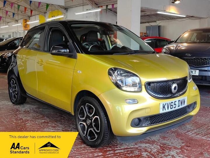 Smart ForFour 1.0 Prime (Premium) Euro 6 (s/s) 5dr