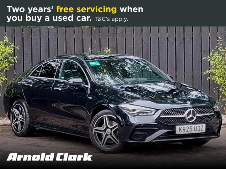 Mercedes-Benz CLA 1.3 CLA250e 15.6kWh AMG Line (Executive) Coupe 8G-DCT Euro 6 (s/s) 4dr Mercedes-Benz CLA 1.3 CLA250e 15.6kWh AMG Line (Executive) Coupe 8G-DCT Euro 6 (s/s) 4dr
