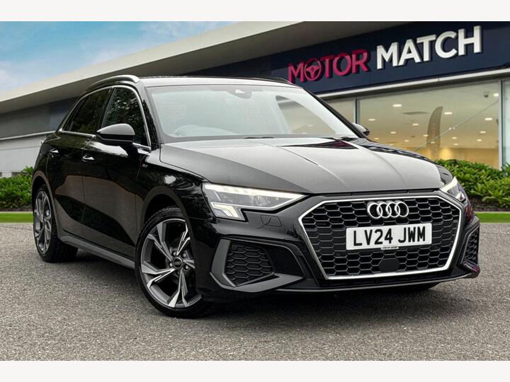 Audi A3 1.0 TFSI 30 S Line Sportback S Tronic Euro 6 (s/s) 5dr