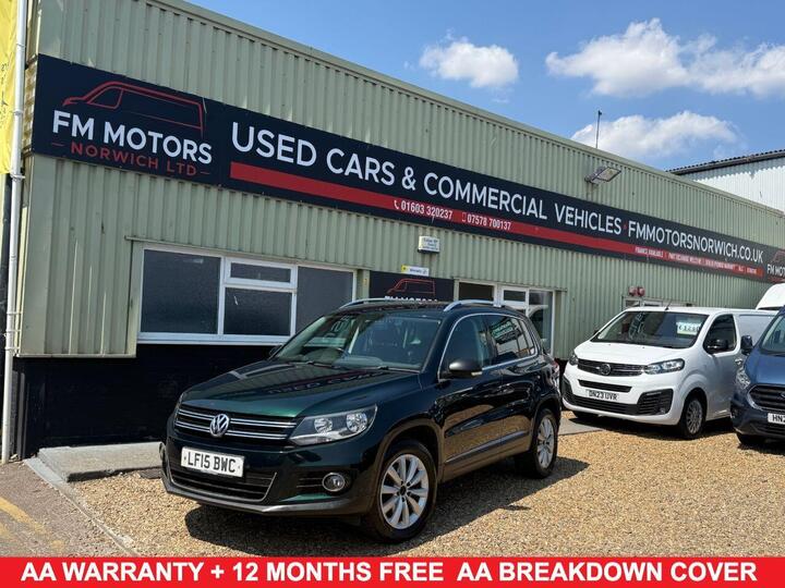 Volkswagen TIGUAN 2.0 TDI BlueMotion Tech Match DSG 4WD Euro 5 (s/s) 5dr