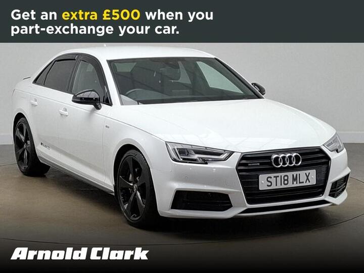 Audi A4 2.0 TDI Black Edition S Tronic Quattro Euro 6 (s/s) 4dr