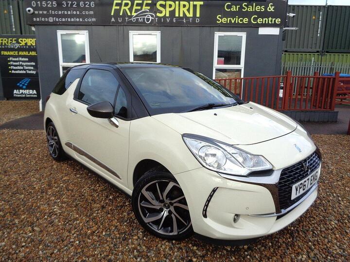 DS AUTOMOBILES DS 3 1.2 PureTech Parthenon Cream Euro 6 3dr