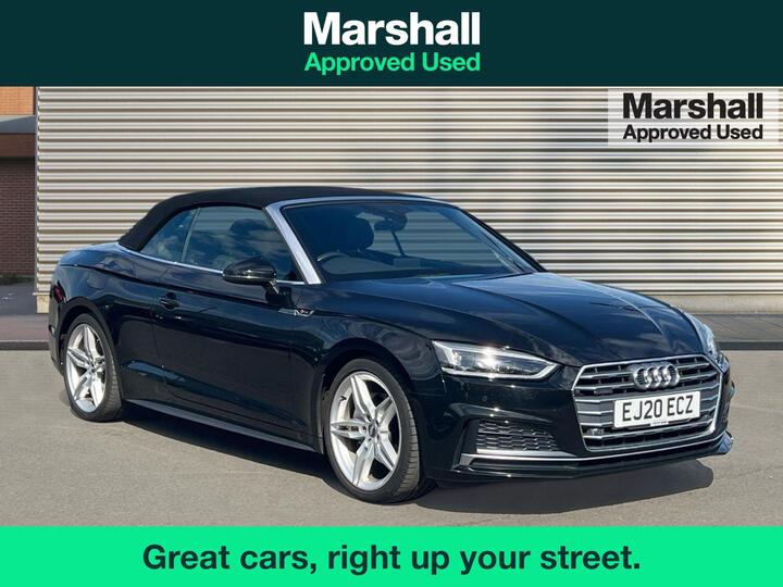 Audi A5 Cabriolet 2.0 TDI 40 S Line S Tronic Quattro Euro 6 (s/s) 2dr