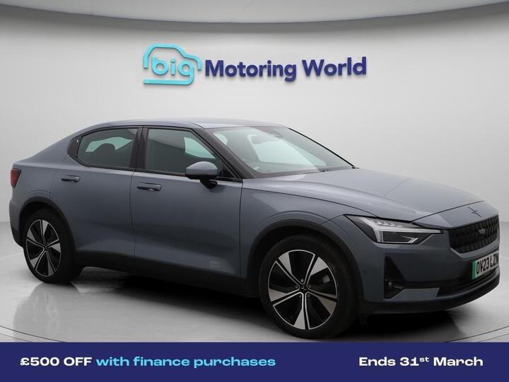 Polestar Polestar 2 Single Motor 78kWh Long Range Fastback Auto FWD 5dr