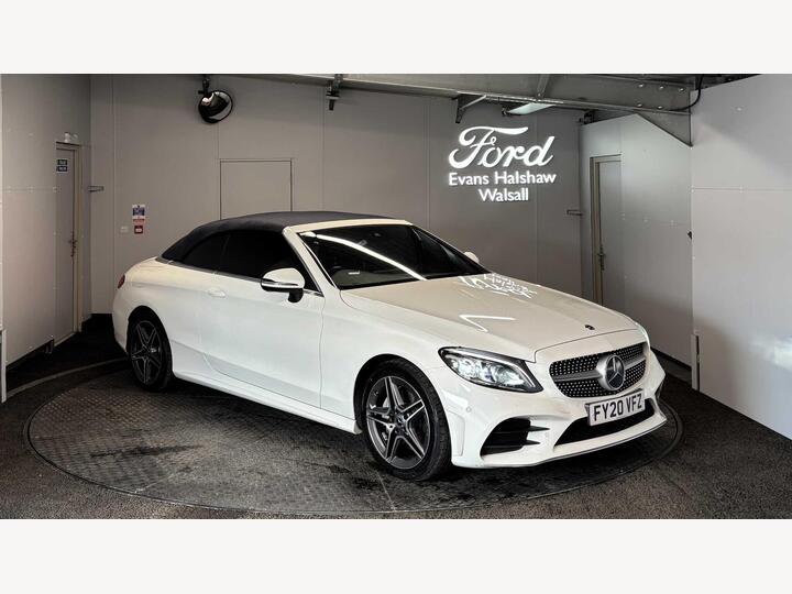 Mercedes-Benz C CLASS CABRIOLET 1.5 C200 MHEV AMG Line (Premium) Cabriolet G-Tronic+ Euro 6 (s/s) 2dr