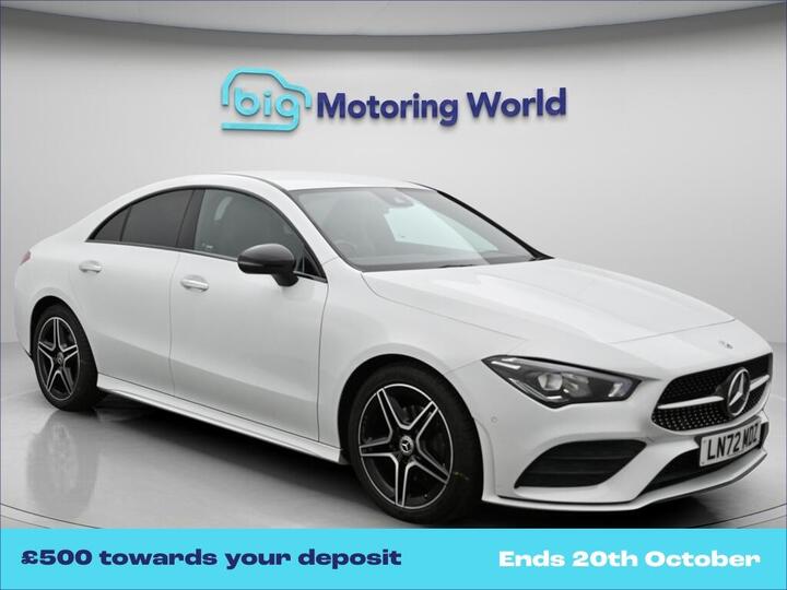 Mercedes-Benz CLA 1.3 CLA180 AMG Line (Premium) Coupe 7G-DCT Euro 6 (s/s) 4dr