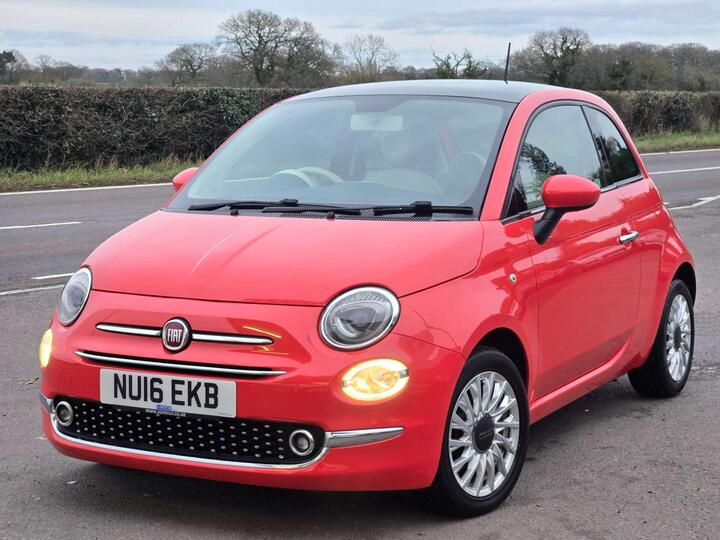 Fiat 500 1.2 Lounge Euro 6 (s/s) 3dr