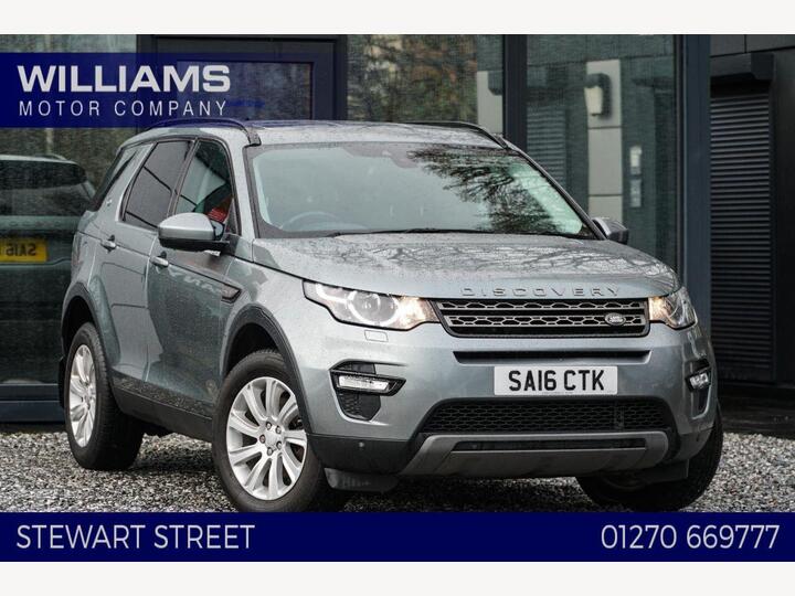 Land Rover DISCOVERY SPORT 2.0 TD4 SE Tech Auto 4WD Euro 6 (s/s) 5dr