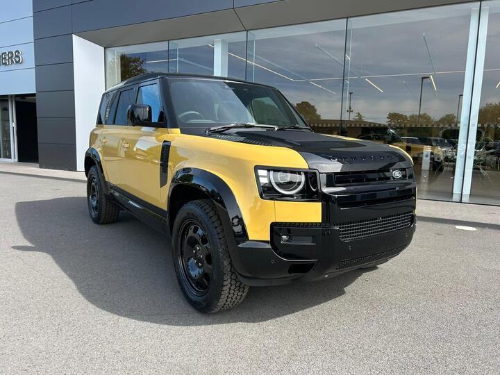 Land Rover Defender 110 3.0 D350 MHEV Trophy Edition Deep Sandglow Auto 4WD Euro 6 (s/s) 5dr