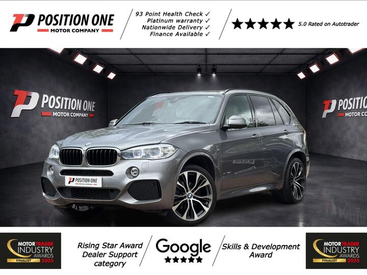 BMW X5 3.0 30d M Sport Auto XDrive Euro 6 (s/s) 5dr