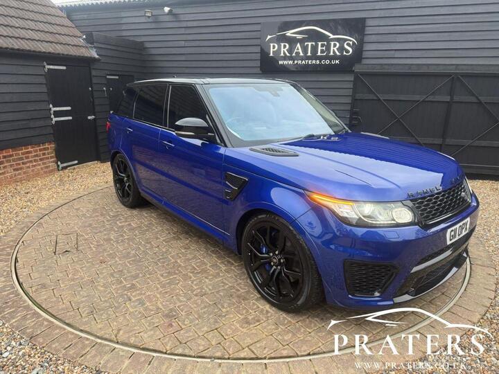 Land Rover RANGE ROVER SPORT 5.0 V8 SVR Auto 4WD Euro 6 (s/s) 5dr