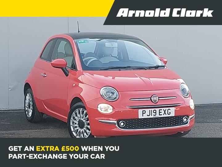 Fiat 500 1.2 Lounge Euro 6 (s/s) 3dr