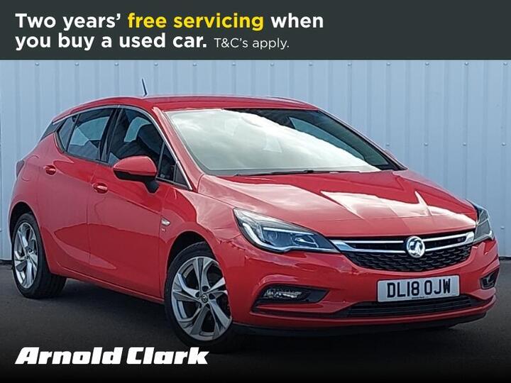 Vauxhall Astra 1.4i SRi Euro 6 5dr