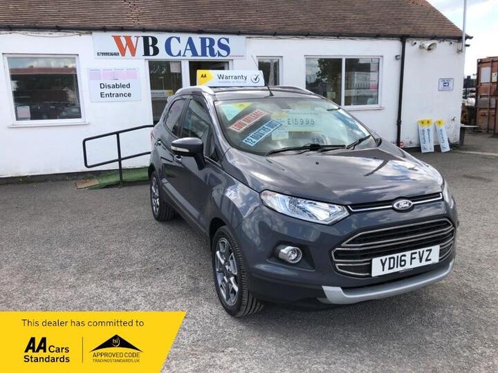 Ford EcoSport 1.0T EcoBoost Titanium 2WD Euro 5 (s/s) 5dr
