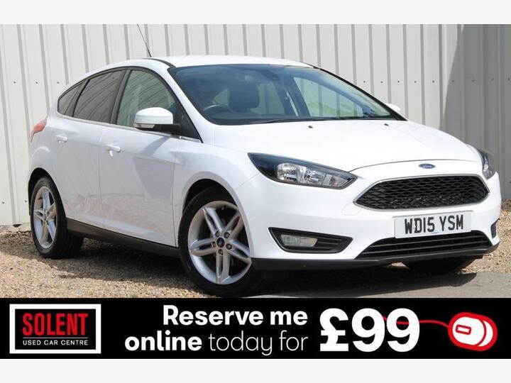 Ford Focus 1.0T EcoBoost Zetec Euro 6 (s/s) 5dr