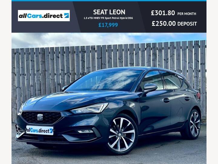 SEAT LEON 1.5 ETSI MHEV FR Sport DSG Euro 6 (s/s) 5dr