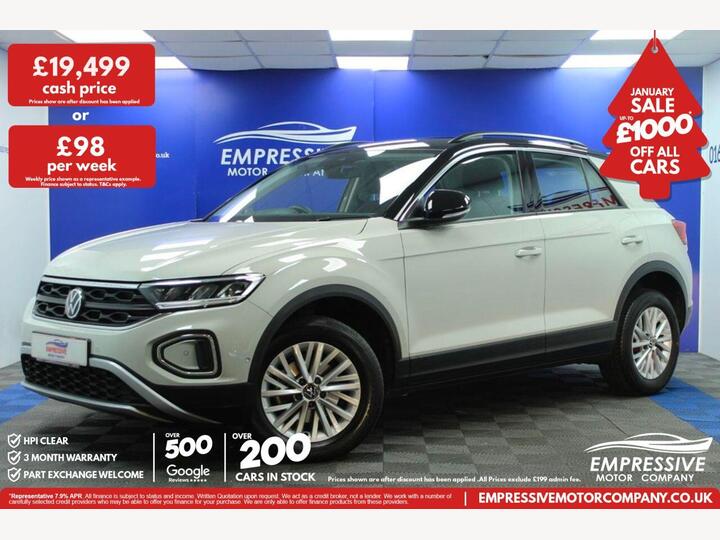 Volkswagen T-ROC 1.0 TSI Life Euro 6 (s/s) 5dr