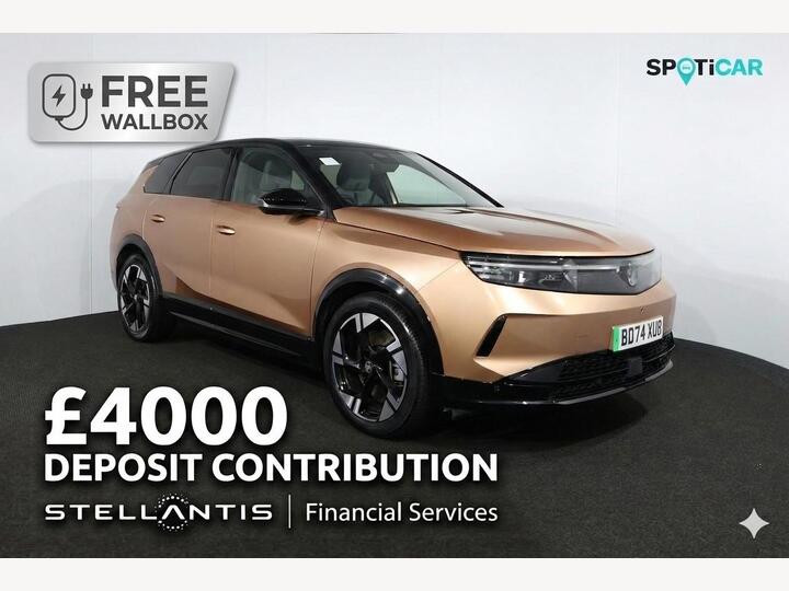Vauxhall Grandland 73kWh Ultimate Auto 5dr Vauxhall Grandland 73kWh Ultimate Auto 5dr