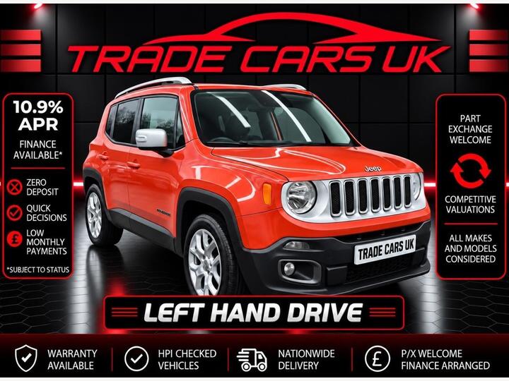 Jeep Renegade 1.4T MultiAirII Limited Euro 6 (s/s) 5dr