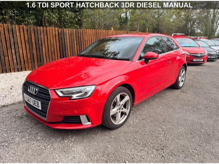 Audi A3 1.6 TDI Sport Euro 6 (s/s) 3dr