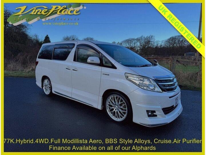 Toyota ALPHARD 2.4 Hybrid 4WD X,Modellista Aero + FINANCE AT Www.vineplace.co.uk + Toyota ALPHARD 2.4 Hybrid 4WD X,Modellista Aero + FINANCE AT Www.vineplace.co.uk +